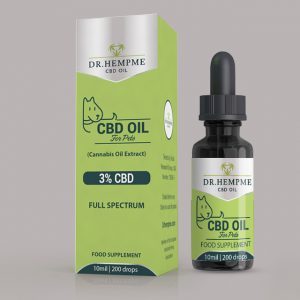 CBD Oil for pet supplement Packaging