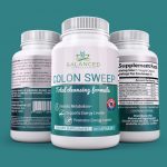 Colon Sweep Supplement Label Design