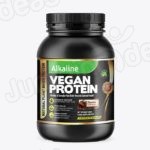 Alkaline Vegan Protein Label Design