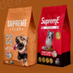 Dog food packaging