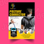 Posture corrector flyer