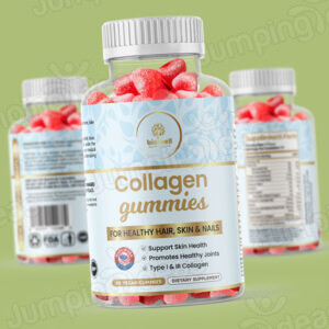Collagen Gummies Label design